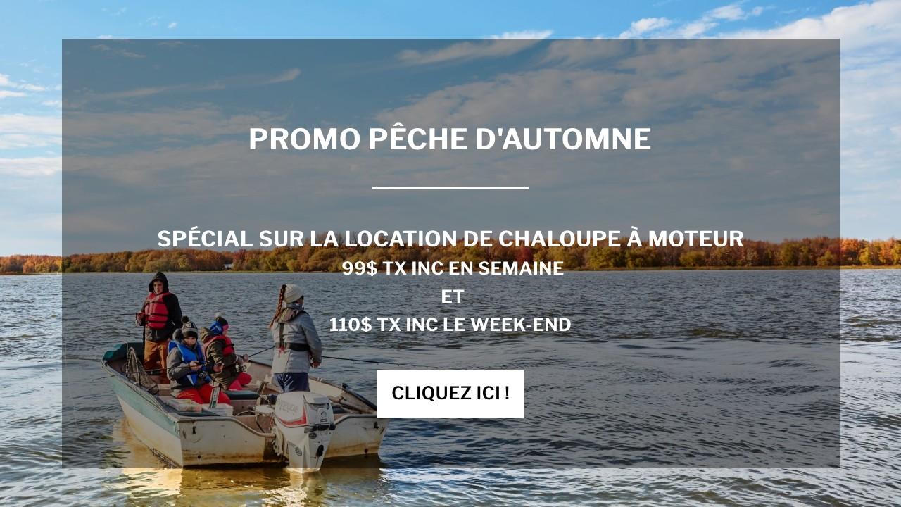 Promo pêche d'automne